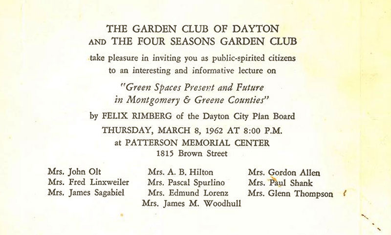 1962 Garden Club Meeting