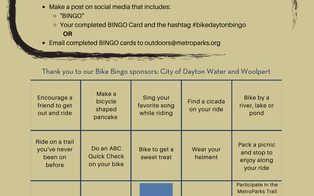Bike BINGO – the fourth and final BINGO card